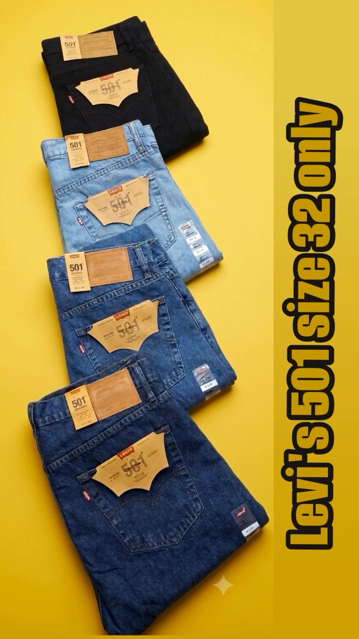 جينز اصلي ماركة Levi's 501 اصلي صنع باكستان البلد المنتج الولايات المتحدة الأمريكية 🇺🇸 قطن بدون ليكرا سحاب الاسود متوفر كل القياسات باقي الالوان قياس 32 فقط وقطعه وحدة متوفرة لون ازرق غامق للحجز والاستفسار مراسلة الصفحة أو الاتصال على الهاتف المخصص ☎️ *********** العنوان بغداد العطيفية شارع المحكمة مجاور حلويات القند الفرع الثاني بغداد علي الصالح حي المعتصم قرب مجمع رويل ستي خدمة توصيل لجميع المحافظات #العراقية نسخة بريميوم الاصلية القطع محدودة.
