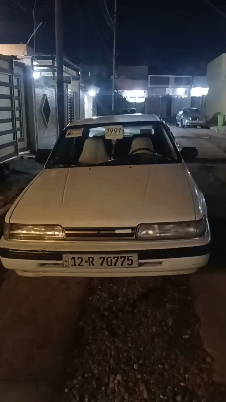 سيارة مازدا 626 بدون ضرر بدون صبغ تبريد شرط تحويل ثاني يوم السعر 40وبي مجال شي قليل تواصل واتساب ***********
