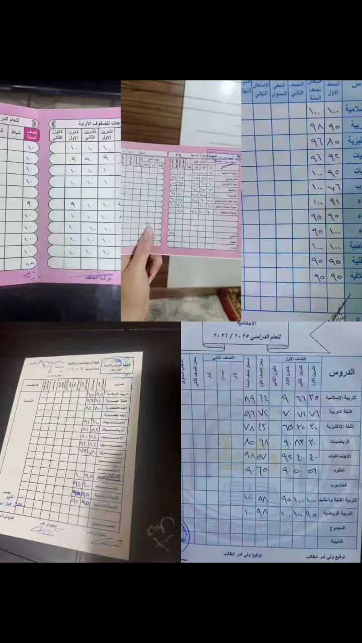 من تكون كد الامانة والمسؤلية وي طلابك هيج تكون النتيجة للاستفسار ع الرقم ***********

