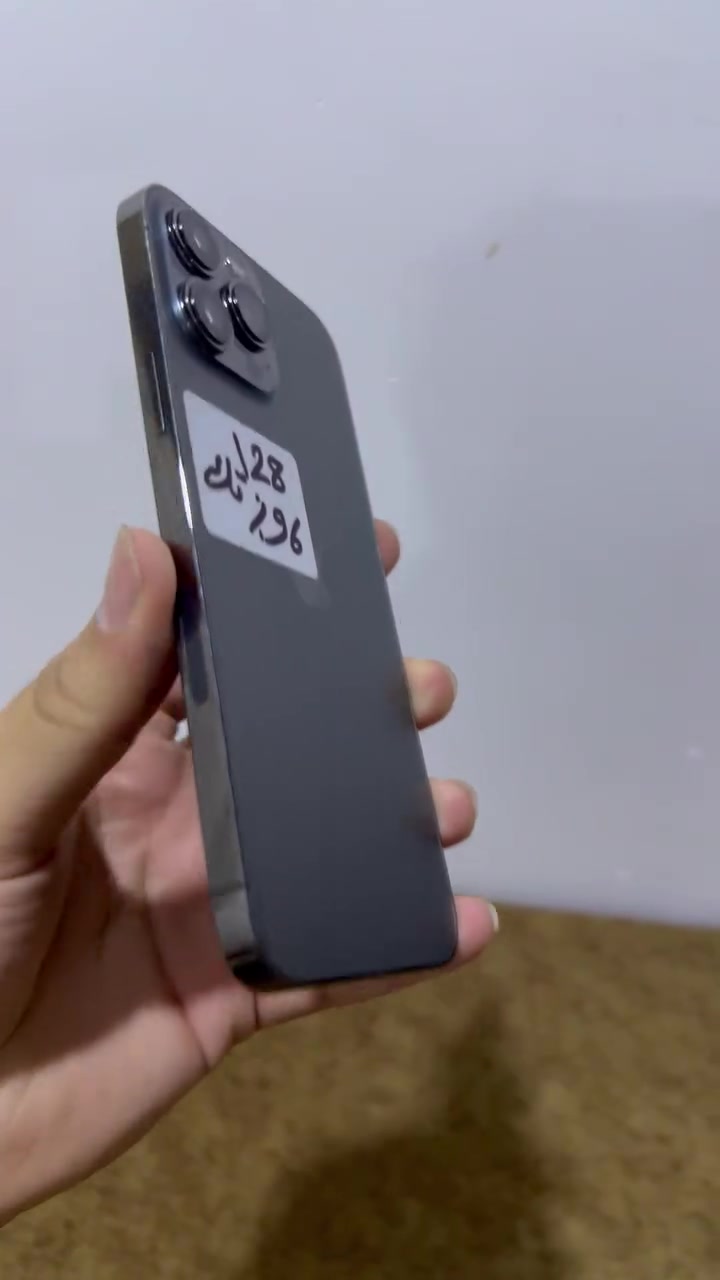 ايفون ١٣ برو ماكس
نورمان وتر بروف ما يعبر هواء 
ذاكره ١٢٨
بطاريه ٩٧
تك نموذج m
العنوان موصل ايسر حي وحده 
السعر ٦٣٥ مجال حك جيا فقط

اتصال او خاص ***********
