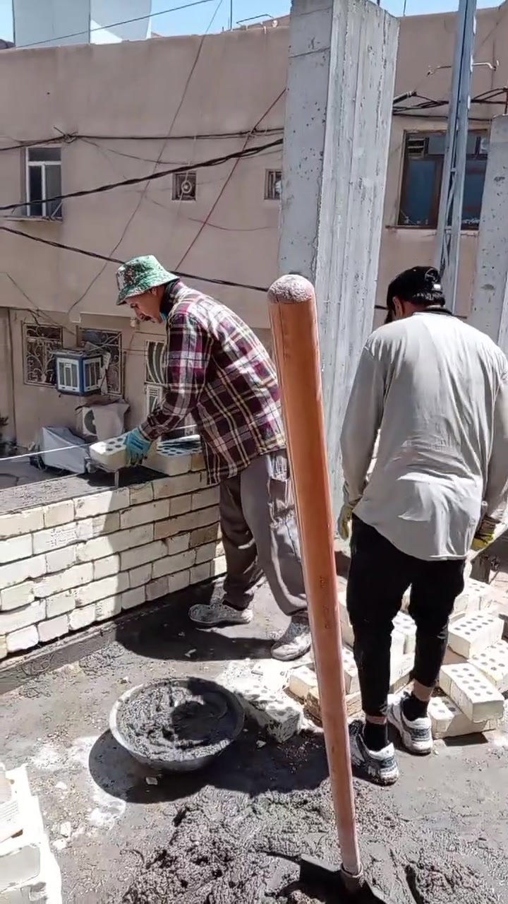 سلام عليكم خلفه بناء عمل درجه اولئ معه ونج تصعيد مواد البناء)))) ابو عباس الحسناوي))) ***********
