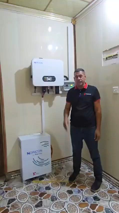 مع المتظومات الرصينه من شركة هورايزن تنصيب منظومة 16 امبير نهاري وليلي انفيرتر8كيلو ip66
وبطاريه هورايزن 16كيلو واط 12000 دورة
مع الواح جينكو نيو3 تايكر 650 واط تعمل في الاجواء الغائمه وبكلفة 6،750مليون 
للحجز ***********
