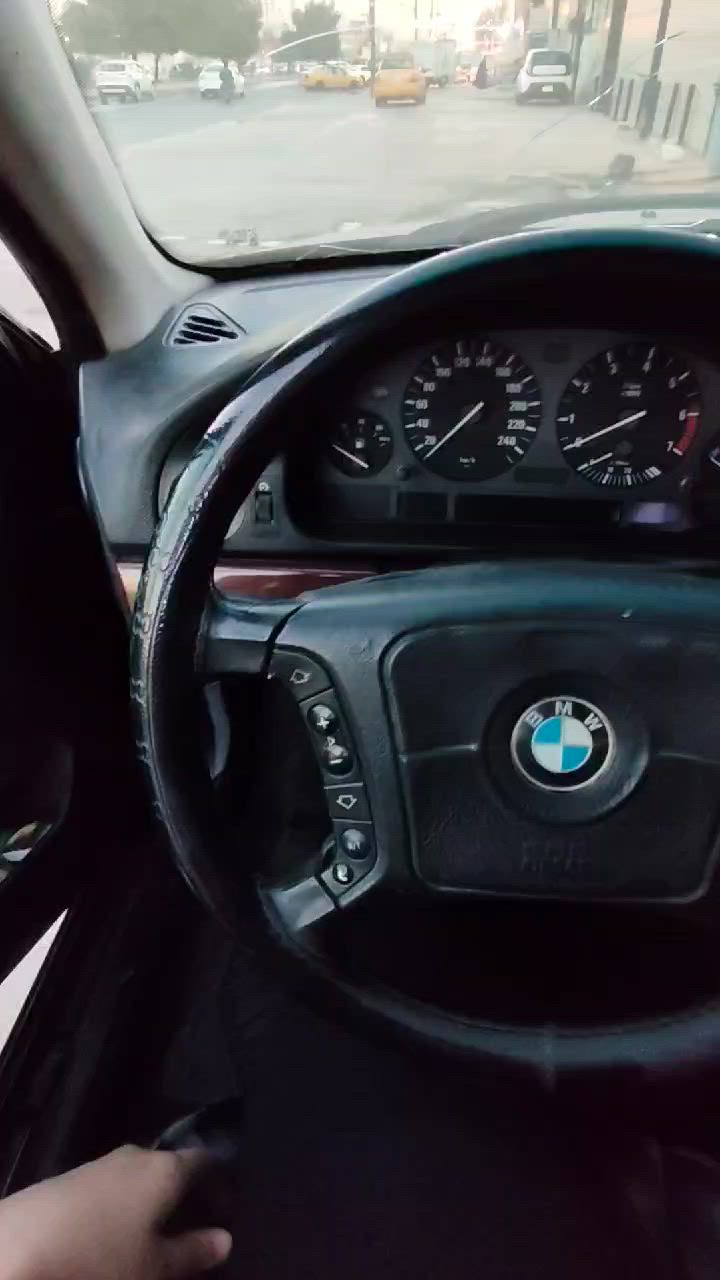 سياره BMW 528 موديل1996 صقر مكينه حاويه للاستفسار ***********