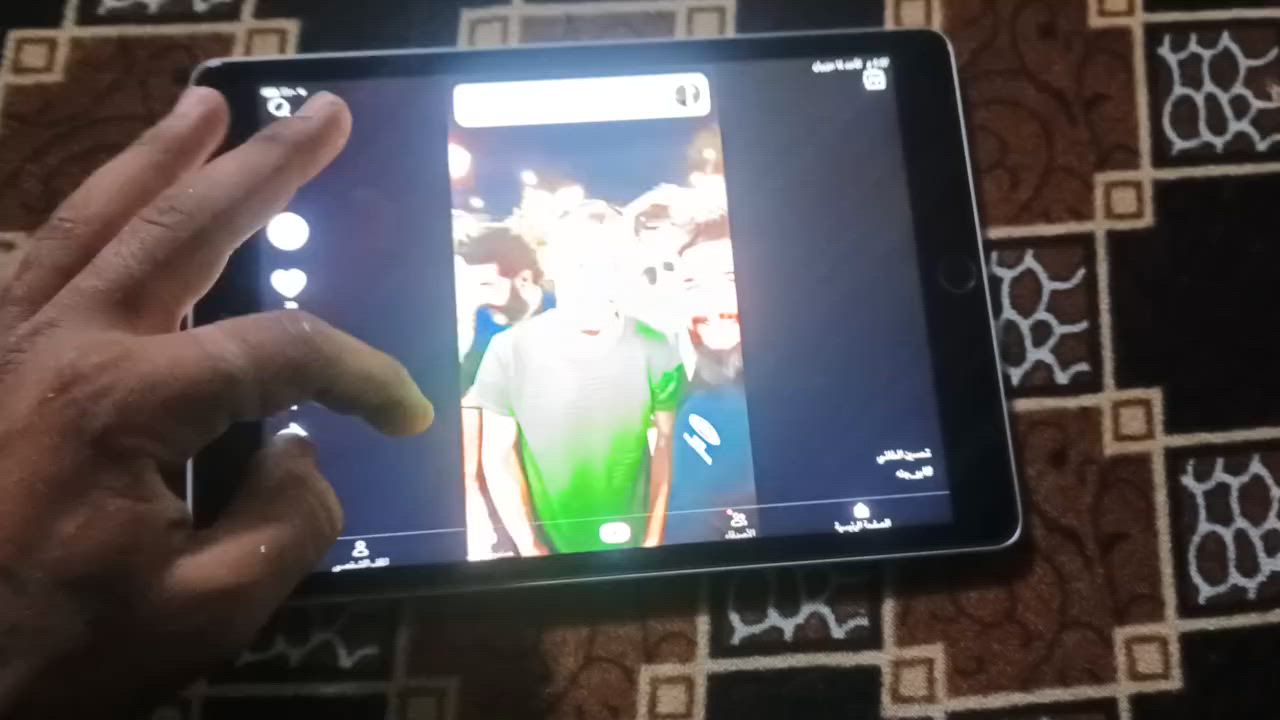 ايباد تسعا بعدا جديد مستعمل شهر واحد بطاريتا 71السعر 500وبي مجال وليحب يشتري ***********تعال واتساب
