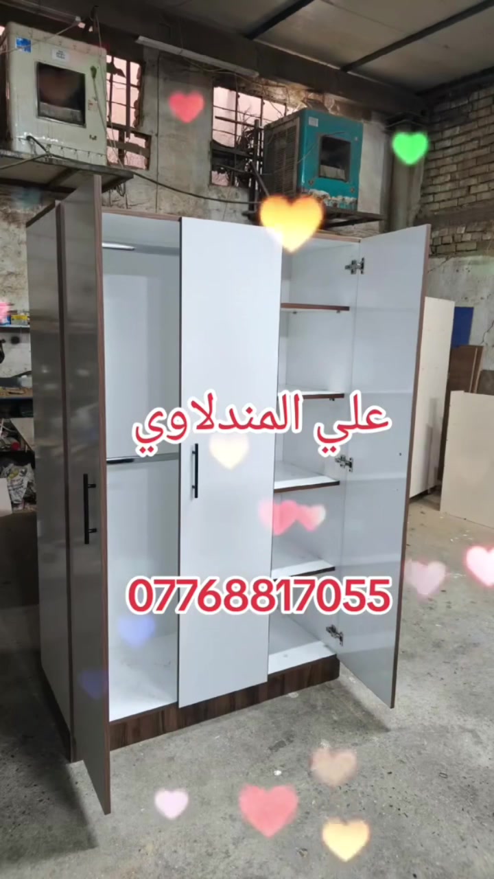 عمل كافه ديكورات والتصميم مطابخ NDF غرف النوم  ميوزه بلازمه تجهيز فاترينات كوزمتك  ***********
