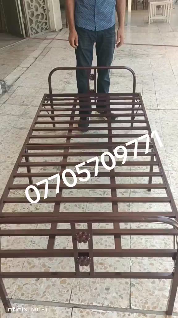 عندك خطار ومحتار بالمكان؟ أو تريد حل ذكي وعملي للمساحات الصغيرة؟ 🤔🛏️ ​معرض محمد راضي للأثاث الحديث يقدم لكم الحل الأمثل والعملي: السرير الدفتري المطور! ✨ ​نسيان معانات ضيق المساحة، هذا السرير مصمم خصيصاً ليوفر لك الراحة والمتانة وبنفس الوقت ما يأخذ أي مساحة إضافية بغرفتك. ​✨ أهم مميزات السرير الدفتري: ​💪 حديد قوي ومتين: هيكل حديدي صلب مبني لتحمل الأوزان والاستخدام الطويل (درجة أولى). ​📂 سهل الطي والخزن: يطوى تماماً مثل الدفتر، تكدر تخليه ورا الباب أو بأي زاوية بكل سهولة وبدون تعب. ​💤 راحة تامة: قاعدة حديدية مخططة وموزعة بشكل هندسي لضمان استقرار الفراش وراحة الظهر أثناء النوم. ​🏠 متعدد الاستخدامات: مثالي لغرف الضيوف، الشقق ذات المساحات المحدودة، المكاتب، أو حتى لأصحاب السفر والرحلات. ​📐 الكمية محدودة! لا تتردد في جعل بيتك أكثر ترتيباً وعصرية. ​📞 للحجز أو الاستفسار، سارع بالاتصال بنا على الرقم: *********** ​📍 أو شرفونا بزيارة معرض محمد راضي للأثاث الحديث للاطلاع على كل ما هو جديد ومميز! ​#أثاث_حديث #سرير_دفتري #معرض_محمد_راضي #أثاث_العراق #حلول_ذكية 
