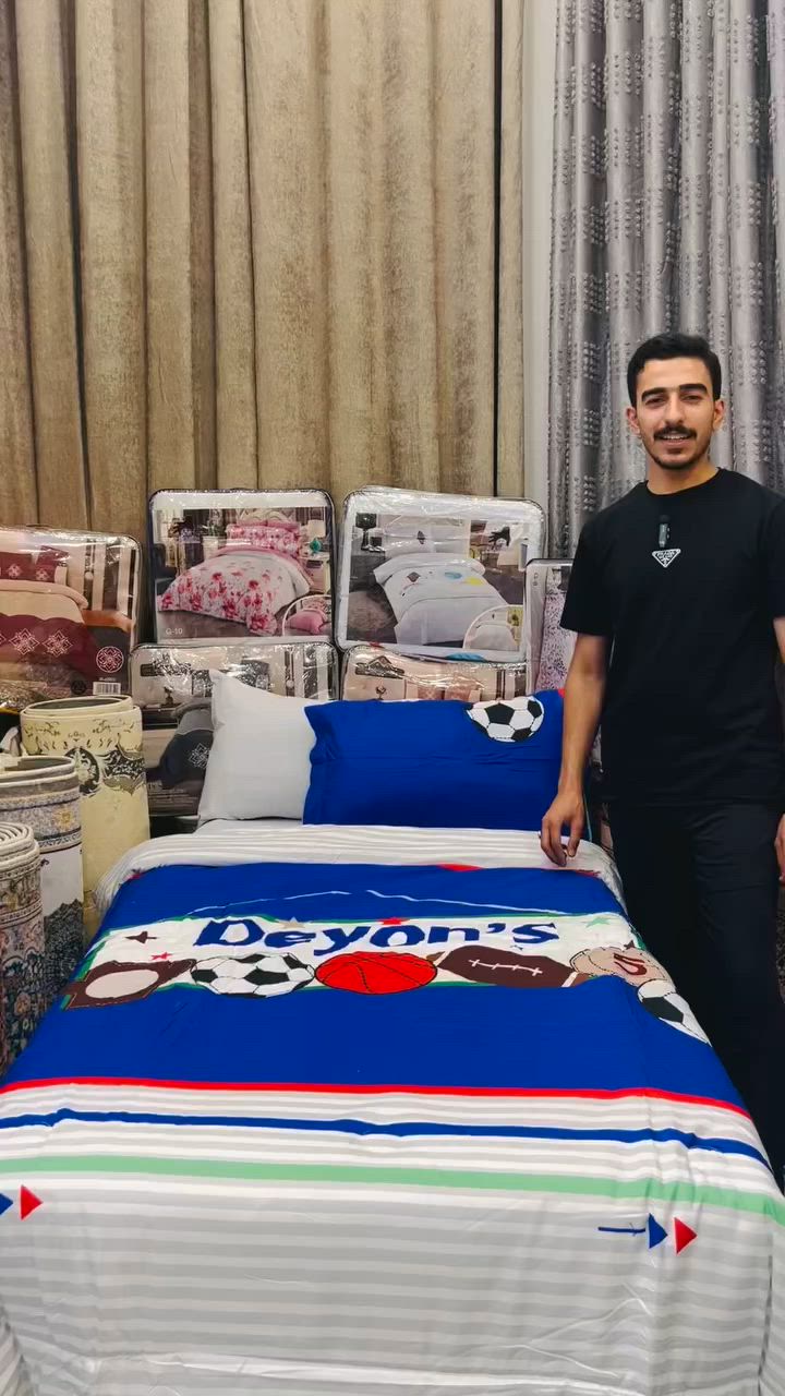 توفر لحاف نفر واحد رسوم اطفال
قطني درجه اولى شرط الفحص✅

المحتوى 4 قطع

السعر 25 الف💰😍

#القياس .
لحاف 160*220(قياس كبير)
شرشف 100*200+30
2 وجه مخده 50*70

♦️#الكمية_محدودة_جداً
…………………………………………………
‏ ‎ملاحظة/ ضمان لحقوق زبائننا  التاكد من الالوان و نوع الخامه عند الاستلام  و اذا كانت مخالفة للمواصفات المعروضة من حق زبائننا الكرام رفض المنتج و عدم  استلام الطلب 🤍🌹

العنوان / الديوانية/الحمزة/شارع الهوى/بالفرع المجاور لكوزمتك حامد دايم🌷

🚕🚕 توجد خدمة توصيل بغداد 
و جميع المحافظات 🚕🚕

للحجز والاستفسار مراسلة صفحاتنا على الفيسبوك والانستا وايضاً على تطبيق الواتساب  او الاتصال ***********📞
