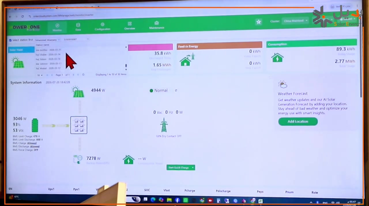 هل تبحث عن استقرار تام لطاقة منظومتك الشمسية 

مع شركة البديل، أنت لا تحصل مجرد على منظومة طاقة شمسية، بل تحصل على شريك دائم وراحة بال مطلقة.
تتميز خدماتنا بمتابعة دورية أونلاين عبر قسم متخصص يراقب إنتاجية الكهرباء واستمراريتها بدقة متناهية، مما يضمن تشغيل أجهزتك بأعلى كفاءة وأمان.

🔹كل هذه العناية الفائقة والمتابعة المستمرة تُقدم لك          مجاناً
🔹تواصل معنا اليوم واستمتع بطاقة آمنة ومضمونة
📍العنوان - الانبار - الرمادي شارع المستودع مقابل شركة اسيا اسيل 
🔹احصل على استشارتك المجانية الآن عبر الوتساب 
***********
