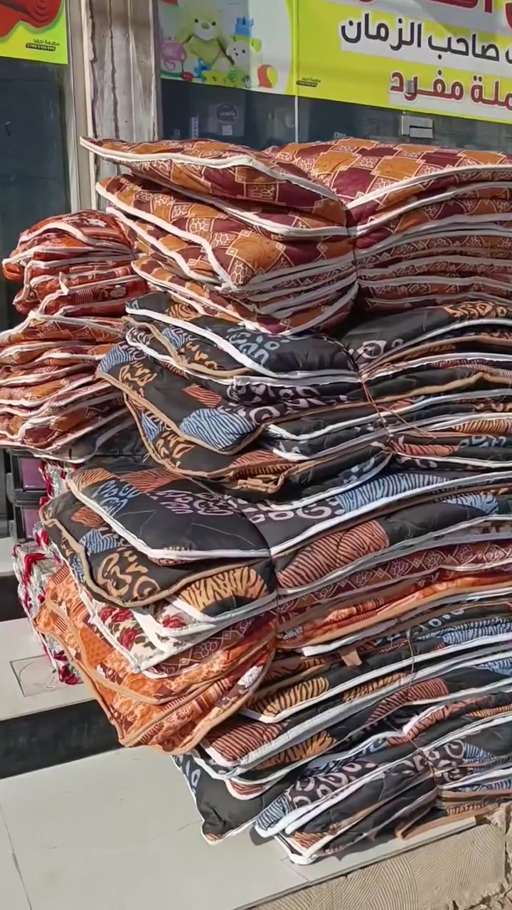 اللهم صلي على محمد وآل محمد
عروض خاصه لمواكبنه 
جودليات أم 7 ألف  حاليا عليها عرض 5 ألف 
ودواشك إسفنج 
وامخاد  بأسعار كلش مناسبه جدا
جودليا كلش زينه 
كل الهلا وتشرفونا 
مول الغراف قرب جامع حميد ضياه 
متوفر توصيل الغراف
 ***********
