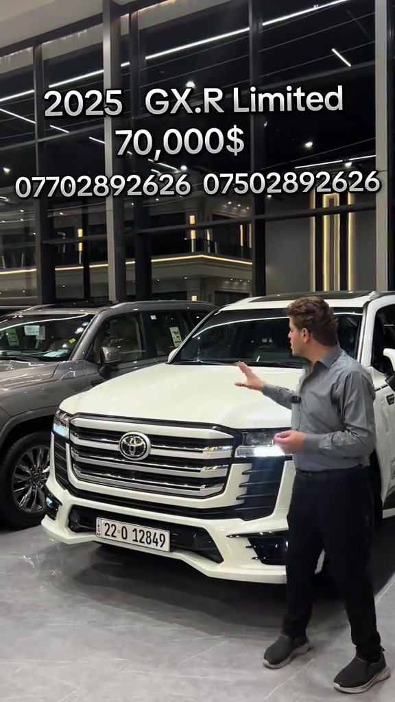 #iran #iraq #erbil #kurdistan #toyota 2025 GX.R Limited  70,000$  ***********   ***********
