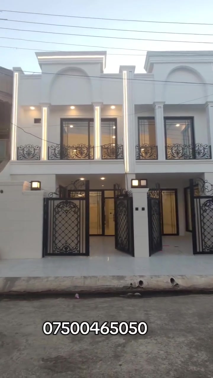 کوردی
🔥 دەرفەتێکی نایاب بۆ کڕین! 🔥
🏡 دوو خانووی سفری بەکارنەهاتوو بۆ فرۆشتن
📍 شوێن: گەڕەکی هەفالان، نزیک مزگەوتی سەید تەیب
📐 ڕووبەری هەر خانوویەک: 100 مەتر
📞 بۆ زانیاری زیاتر پەیوەندی بکە:
***********

💬 یان تەنها ژمارەی (1) لە کۆمێنت بنووسە، نرخی خانوو و هەموو وردەکارییەکانت بۆ دەنێرین.
عربي

هل تبحث عن بيت جديد وجاهز للسكن؟
🏡 بيتان صفر (غير مستخدمين)
📍 الموقع: حي هفالان – قرب جامع سيد طيب
📐 مساحة كل واحد: 100 م²
✅ موقع مميز
✅ بناء جديد
✅ مناسب للسكن أو الاستثمار

📞 للاستفسار والحجز:
***********

💬 اكتب (1) في التعليقات أو أرسل رسالة، وسنرسل لك السعر وكافة التفاصيل مباشرة.
