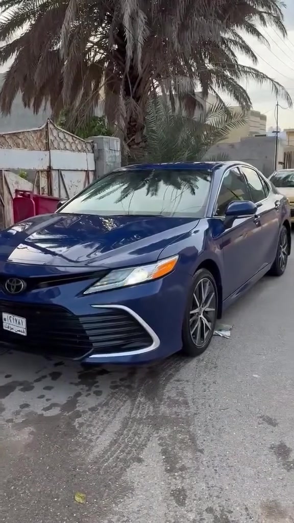 2024TOYOTA CAMRY,XLE
‏استيراد بأسمي
‏بدون رقم
‏
‏السيارة ما طالعين بيهة قليل كلش
‏
‏ضرر خلفي جنطة(تبديل) ودعامية(تبديل) خلفية وچاملغ بارد جهة السايق مثل ما موضح ب صورة
‏
‏موديل :- 2024
‏
‏لون :- ازرق غير محدد
‏
‏سعر السيارة : 195$وبي مجال بسيط 
‏
‏ 2.5 -: سعة المحرك
‏
‏عداد المسافات :- 17,400 m
‏
‏عدد المقاعد :- 5 مقاعد
‏
‏مواصفات السيارة : - XLE
‏
‏فول عدة الفتحة
‏
‏تشغيل عن بعد
‏
‏ثلاث انظمة قيادة /eco, sport_normal
‏
‏بصمه أبواب
‏
‏تحكم ستيرن فول
‏
‏مقاعد كهرباء
‏
‏مقاعد جلد
‏
‏شاحن واير لس
‏
‏شاشة 
‏
‏كامرة خلفية
‏
‏مثبت سرعة
‏
‏رادر امامي+ جانبي + خلفي 
‏
‏لايت زنون
‏
‏حاجب ال اي دي LED
‏
‏اشارة جانبية
‏
‏بصمة تشغيل
‏
‏مقاعد تدفئة
‏
‏حساسات 360 درجة
‏
‏هاند بريك بصمة
‏
‏تحكم سرعة
‏
‏تحكم مسجل
‏
‏تبريد خلفي
‏
‏دخول ذكى
‏
‏للاستفسار / ***********
‏
