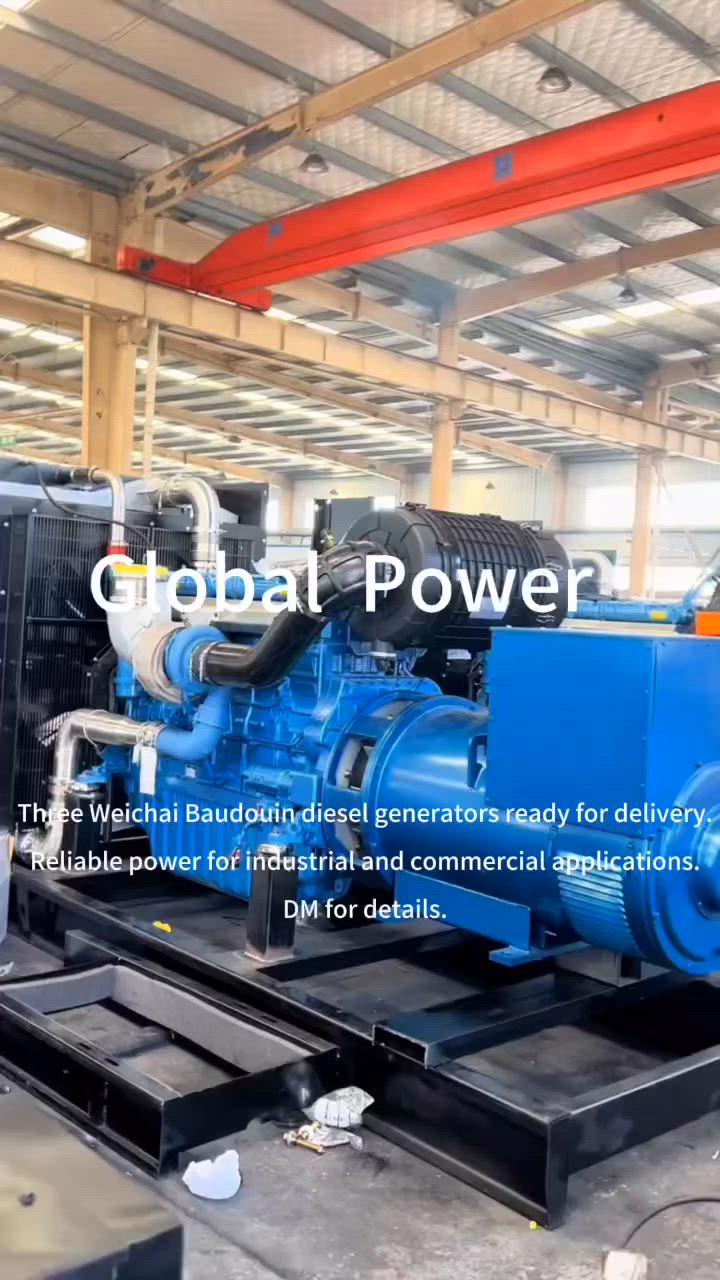 Three Weichai Baudouin diesel generators ready for delivery.

Reliable power for industrial and commercial applications.

DM for details.

#DieselGenerator #WeichaiBaudouin #PowerGeneration #GeneratorSet #MadeInChina


**إذا كنت صاحب هذا الإعلان وتريد حذفه لأي سبب، رجاءا أرسل رسالة إلى الدعم الفني**