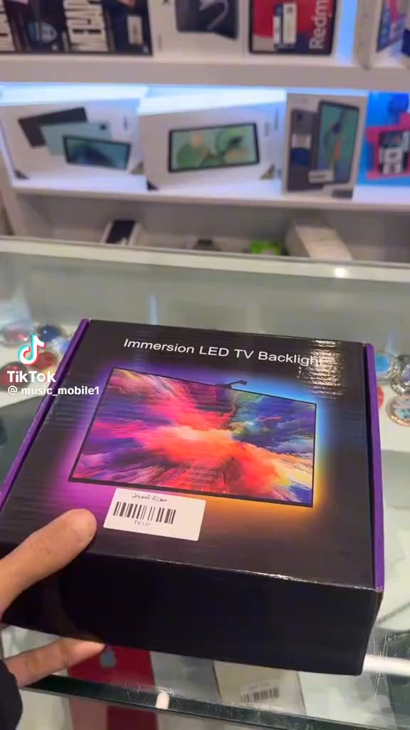 +1            هذه مجموعة Govee Immersion TV Backlights، وهي إضاءة خلفية ذكية للتلفزيون تعمل بتقنية RGBIC لتخصيص كل جزء من الشريط بألوان مختلفة.يشتمل النظام على كاميرا ذكية بدقة 1080 بكسل تلتقط الألوان على الشاشة وتطبقها تلقائيًا على الإضاءة الخلفية للحصول على تجربة مشاهدة غامرة.يمكن التحكم في الإضاءة عبر تطبيق Govee Home أو بالأوامر الصوتية من خلال Alexa ومساعد
بلموقع بلعراق150 الف 

سعر، 40 الف


**إذا كنت صاحب هذا الإعلان وتريد حذفه لأي سبب، رجاءا أرسل رسالة إلى الدعم الفني**