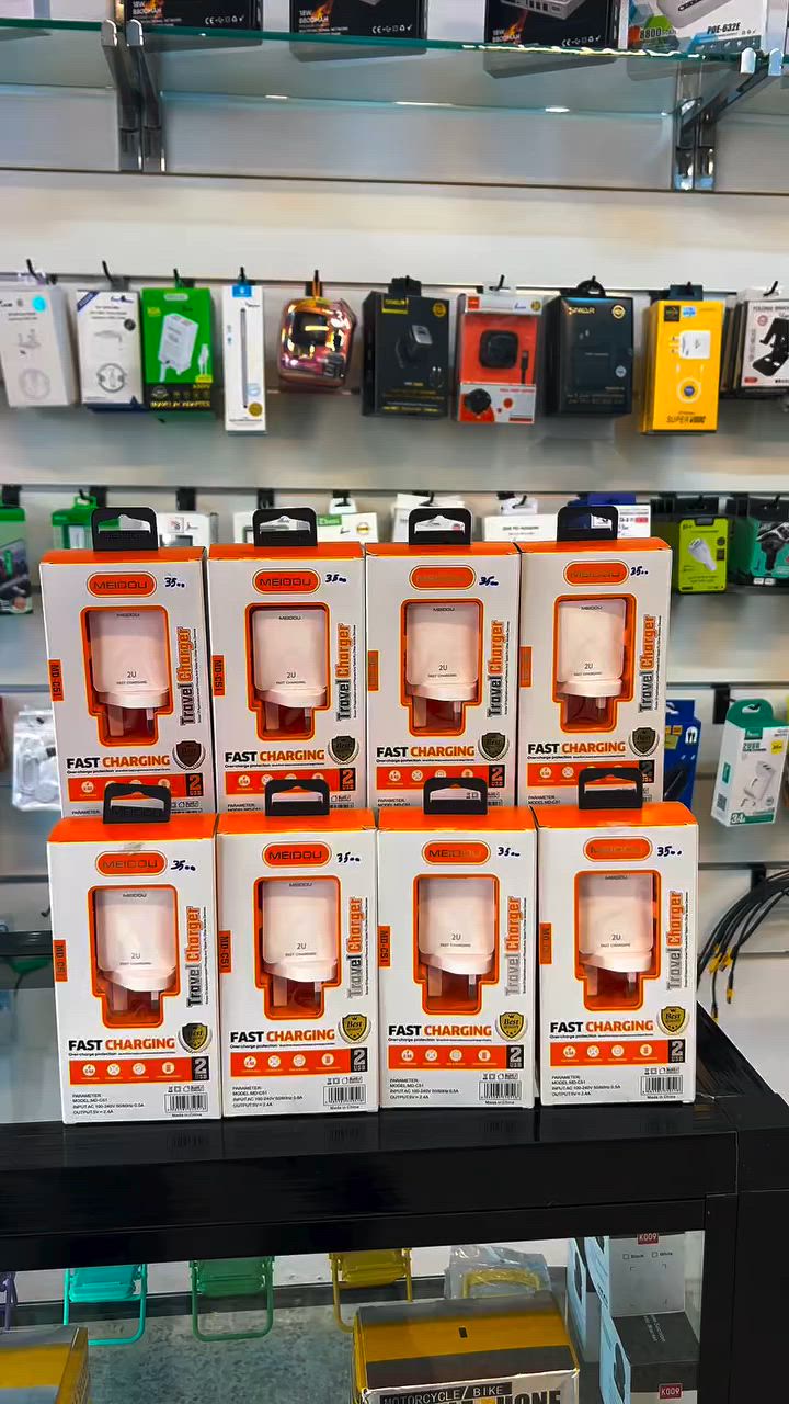 🔌 توفّر من جديد بالجيل الذكي📱
شواحن سريعة بأنواعها:
•  MEIDOU 35W — 3,500
•  25W PD مع كيبل — 6,000
•  NEWSTOR 45W منفذين — 4,500
•  SIWAR 100W Super VOOC
•  Xiaomi أصلي 33W — 7,000
✅ جودة عالية — ضمان حقيقي — أسعار تنافسية
📍 القوسيات، مدخل الزيتون (أسواق أبو علي)، مقابل جامع جبل أحد
اوقات دوام المكتب من الساعه 10 صباحاً الى الساعه 11 مسائاً ⏰


**إذا كنت صاحب هذا الإعلان وتريد حذفه لأي سبب، رجاءا أرسل رسالة إلى الدعم الفني**