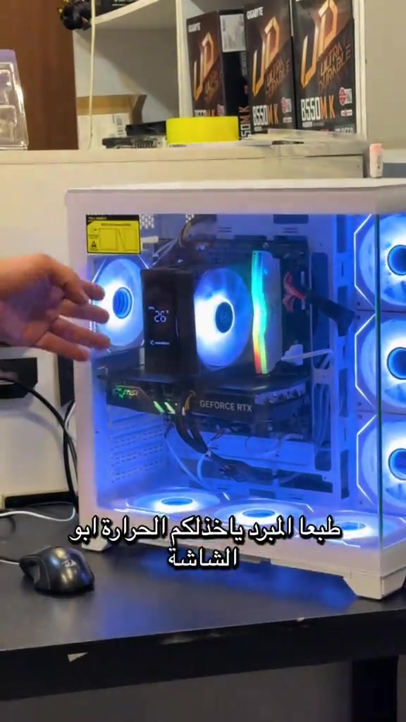 i7 12700f Cpu cooler-x-gamrex mk2 B760m gigabyte Ram 16gb 3600 rgp T-Force M.2-1tb samsung Psu 750w +80 Case 7fan rgp Rtx 4060ti 16gb  العنوان بغداد السيدية شارع المركز للتواصل: *********** *********** #العراق #pcgaming #حاسبات #بغداد #تجميعات 
