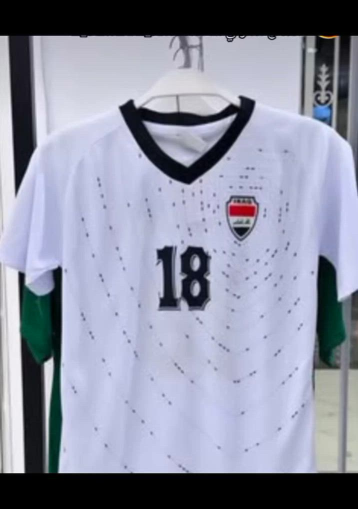 وفرنا سيت دريسات الفرق المشاركة في مونديال كأس العالم 🏆 
لسنة 2026
البسة عمار و نهاد 📍 خانقين مجمع روتانا 
  السرداب
للحجز رقم الواتس اب ***********

