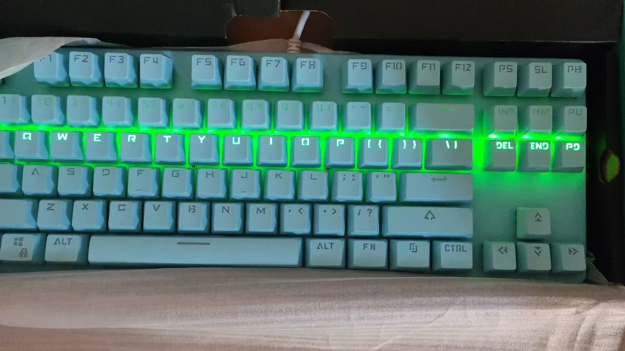 للبيع - كيبورد ميكانيكي Leaven K550 TKL 🎹🔥 
87 زر - RGB - بحالة نظيفة
مواصفاتها:
النوع: ميكانيكي 87 زر TKL يعني بدون الـ Numpad. مساحة اقل للماوس وتفيد للالعاب
السويجات: سويجات ميكانيكية Blue/Red صوتها كلاسيك وطقطقة ممتعة + عمرها 50 مليون ضغطة
الاضاءة: RGB متنوع + اكثر من 20 مود اضاءة تتحكم بيها من الكيبورد نفسه FN + مفتاح
الكيب كاب: Double Shot ما يتمسح الحرف وياها حتى لو تلعب 24 ساعة
الاستجابة: Anti-Ghosting + Full Key Rollover يعني كل الضغطات تنحسب سوا، مهم للفالو والبجي
التوافق: PC - لابتوب - بلايستيشن - اكس بوكس. Plug & Play بدون تعاريف
السعر : 25 
توصيل متوفر لكل محافظات


**إذا كنت صاحب هذا الإعلان وتريد حذفه لأي سبب، رجاءا أرسل رسالة إلى الدعم الفني**
