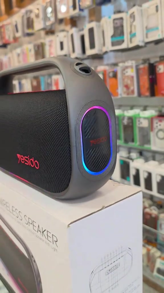 سبيكر yesido بقوة ٨٠ واط سماعات داخليه عدد ٢  هزاز بيس ساوند جانبي عدد ٢ بطارية ٨٠٠٠  ازرار تحكم خارجية كاملة السعر ٩٠ الف ضمان المنتج ١٢ شهر يمكنك مشاهدة كل منتجاتنا على موقعنا الالكتروني ‏www.telephony-store.com ‏‎ للطلب بالاقساط من سوبر كي https://app.gini.iq/deeplink/telephonycenter 📍المنصور الشارع الرئيسي مقابل جامع الرحمن قرب مرمره سنتر ***********-*********** ‏‎اوقات العمل⏱ : من السبت الى الخميس من  ال ١٠ص الى ١٢  الجمعة من ال ٤م الى ال ١١م ‏‎خدمة التوصيل🛵 متوفرة داخل بغداد والمحافظات   صفحة الفيس بوك ‏www.facebook.com/telephone.iraq الانستاغرام  ‏www.instagram.com/telephone.iraq  تيك توك ‏www.tiktok.com/@telephone.iraq تلكرام  https://t.me/telephoneiq #creatorsearchinsights #67millionlikes 
