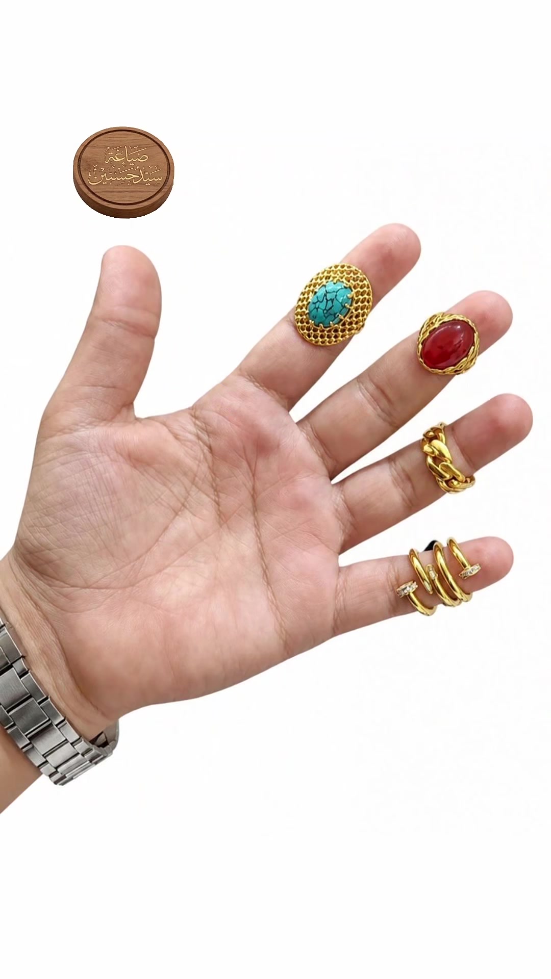 📍 العنوان: الحلة - سوق الصاغة
🛠️ نتميز بأحدث الموديلات وتصليح الليزر.
📞 للاستفسار: ***********7818950033
@صياغة_ومجوهرات_سيد_حسنين 
 #finland #خليجي #21k #championsleague #thinline #thinline
