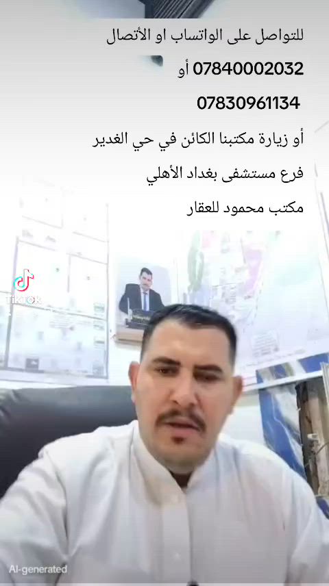للتواصل على الواتساب او الأتصال
 ***********
أو ***********
او زيارة مكتبنا الكائن في حي الغدير
 مقابل مأكولات سنونو
 فرع مستشفى بغداد الأهلي
 مجاور مخبز الشهد 
 مكتب محمود للعقار 🏠
#بيع #شراء #دار #بناية #عرصة #عمارة
#العراق 
#النجف
#عقارات 
#مكتب_محمود_للعقار🏠
