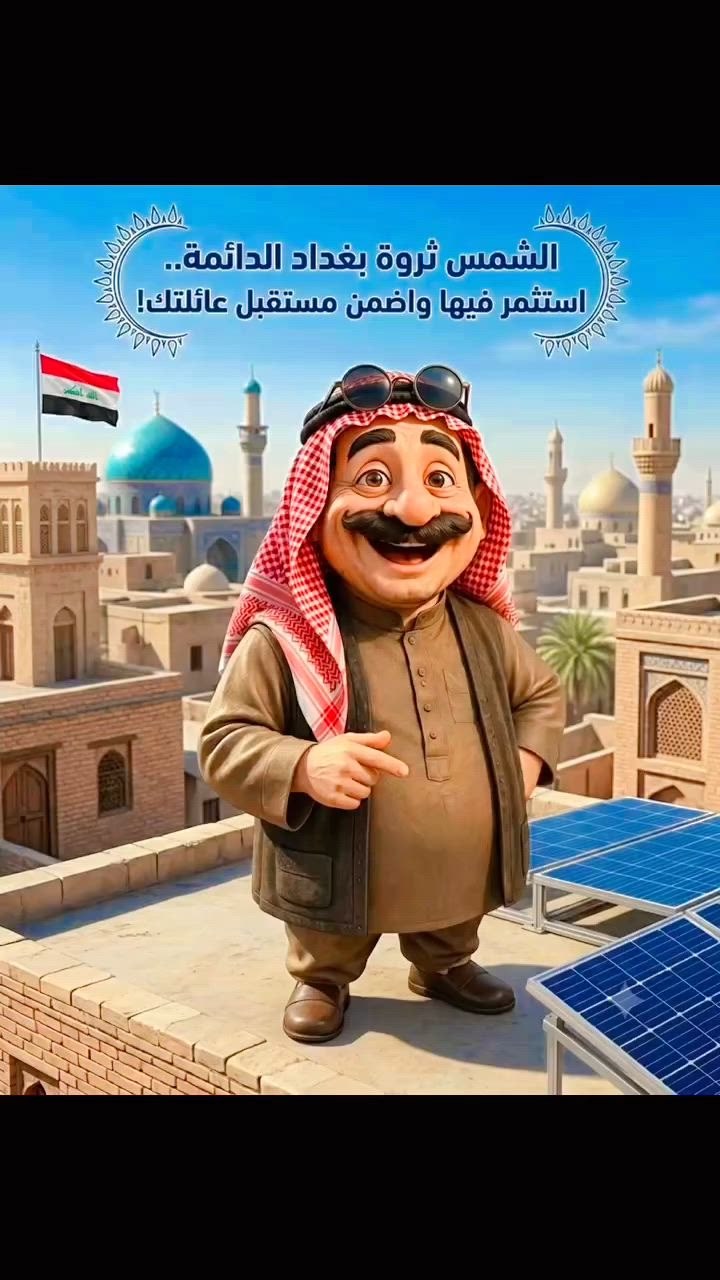 #منظومات_شمسية
 #solar_power
  #العراق


**إذا كنت صاحب هذا الإعلان وتريد حذفه لأي سبب، رجاءا أرسل رسالة إلى الدعم الفني**