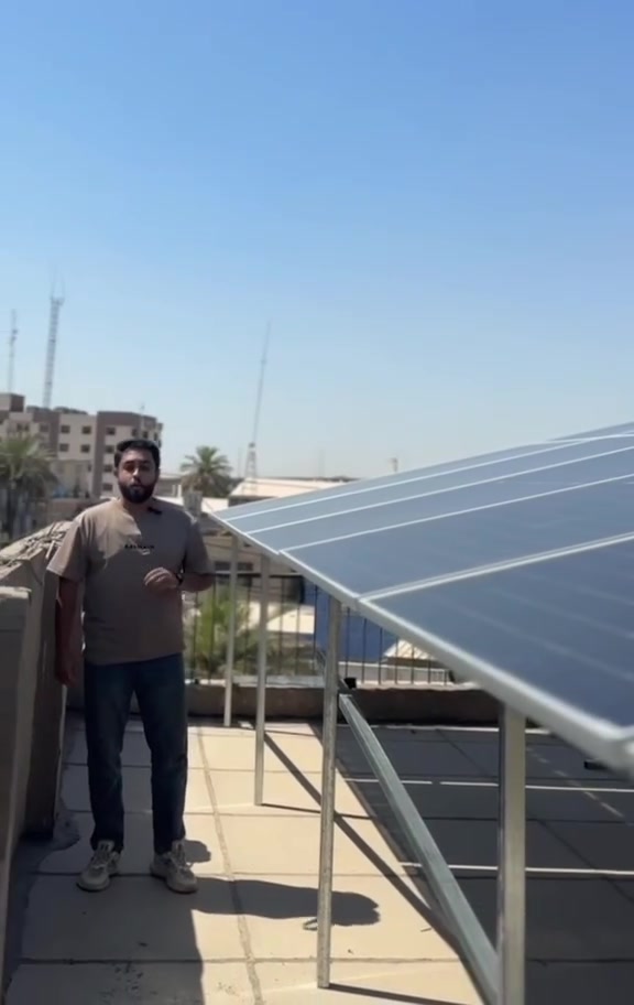 🔺️ منظومة طاقة شمسية 30 امبير نهاري 
  30 امبير ليلي 

⭕️منظومة رقم (416)

📍 موقع باب الشرجي
   
 بطاريات ليثيوم فوسفات الحديد
بسعة  15KWh
خلايا Rept GradeA
ضمان 5 سنوات 

 انفيرتر Lemax 11kw 
هايبرد
بنظام WI-FI
لمتابعة المنظومة عن بعد
 ضمان 3 سنوات استبدال

الواح Jinko 720w 
 مقاوم للغبار 
24 باسبار وجهين
ضمان 15 سنة 

للاستفسار زيارة مكاتبنا في بغداد او الاتصال على الارقام التالية  :
 
📍 مكتب حي الجامعة - مجمع النهرين التجاري - مجاور جامع ملا حويش :
م. رانيا ***********
م. سيف ***********
م. يوسف *********** 
م. نجم ***********

 📍 مكتب شارع الصناعة - مجمع العلوية - مجاور مستشفى العلوية للاطفال : 
م. شهد ***********
م. سؤدد ***********
م. حمزة ***********

قسم الصيانة والمتابعة الدورية :
م. عبد الغفور  ***********
