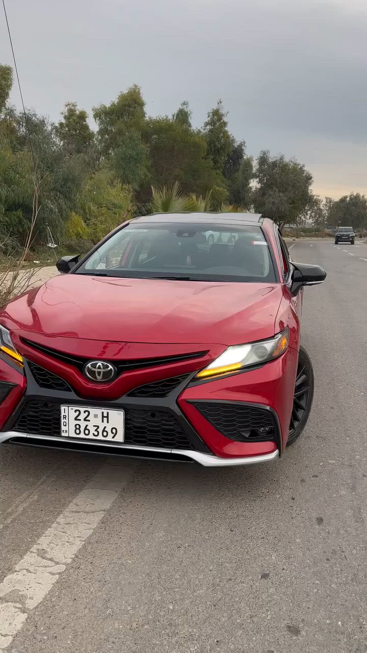 السلام عليكم
تيوتا كامري
الفئة 𝐗𝐒𝐄 اعلى فئة1/1
الموديل 2022
الممشى 62 𝐦𝐢
حجم المحرك 𝟐𝟓𝟎𝟎𝐜𝐜 بانزين
الحالة ممتازة 

المواصفات 
1/بصمة تشغيل
2/ شاشة كبيرة الحجم 
3/كشنات كهرباء + تدفئة 
4/بانوراما 
5/عدادات ديجيتال 
6/رادار امامي
7/نقاط عمياء
8/ 3وضعيات قياده 
9/لايتات وبك لايتات LED
10/ هاند بريك كهربائي
بانوراما +داتشو +تبريد بلكشن +قيادة ذاتية+تحديد مسار وهواي مواصفات بعد

السيارة !ضررها بونيد وجاملغ صبغ وشبر بارد فقط !
بدون تبديل !
فقط بارد خفيف بحافة الصندوق 

السيارة رقم اربيل تحويل مباشر 
السعر 196 وبيها مجال بسيط ويرهم مراوس بكورلا واخد فرق
مكاني كركوك *********** /***********
