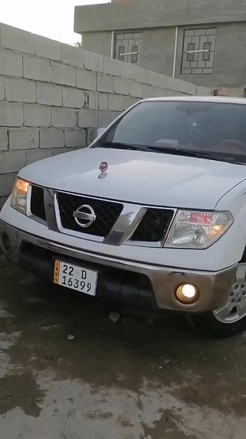 السلام عليكم نيسان نافاره 2012مكفوله من الصبغ فقط تكحيل مكينه مجفته جديد تجفيت درجه اولا كير عادي 7نمر  رقم اربيل سنويه لل30 السعر 110وبيه مجال للاستفسار ***********او***********
