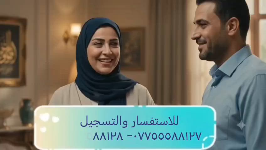 🎓✨ مستقبل ابنتك يبدأ من هنا ✨🎓

بعد نجاح ابنتكم من السادس الابتدائي، هل تبحثون عن مدرسة تجمع بين التميز العلمي، والتربية الأخلاقية، والبيئة الآمنة؟

🌟 مدرسة السراج الأساسية الأهلية للبنات توفر:
✅ كادر تربوي وتعليمي متميز.
✅ بيئة تعليمية آمنة ومحفزة.
✅ اهتمام بالتحصيل العلمي والأخلاق والقيم التربوية.
✅ صفوف مريحة ومتابعة مستمرة للطالبات.
✅ موقع متميز وسهل الوصول.

📍 العنوان:
بغداد – الحسينية – شارع العمارة الحمراء.

📞 للاستفسار والتسجيل:
***********
***********

🌷 سجلي ابنتك اليوم واجعليها تبدأ رحلة النجاح والثقة والتميز في مدرسة السراج الأساسية الأهلية للبنات.

#مدرسة_السراج
#السراج_الأساسية_الأهلية_للبنات
#بغداد
#الحسينية
#تسجيل_الطالبات
#التعليم_الأهلي
#مستقبل_مشرق
