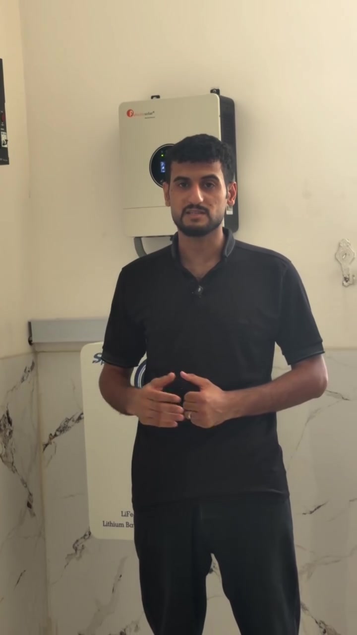 🔋تم تنصيب منضومه طاقه شمسية بقدره 10Aنهاري ليلي 
📌انفيرتر فلستي 6كيلو ضمان سنتين 
📌بطاريه سولار 10كيلو ضمان 5 سنوات 
📌الواح لونجي 650 عدد 5
متوفر نقد /اقساط 
***********

