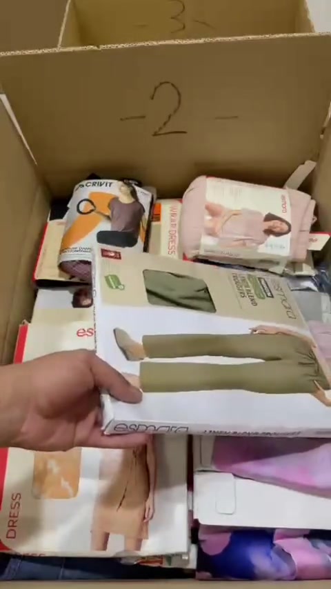 كارتون رقم2 جملة ملابس نسائي ماركة اسمرا الالماني سعرالكارتون190 شامل توصيل وزنه15 كيلو تفحص امام مندوب للحجز واتساب***********
