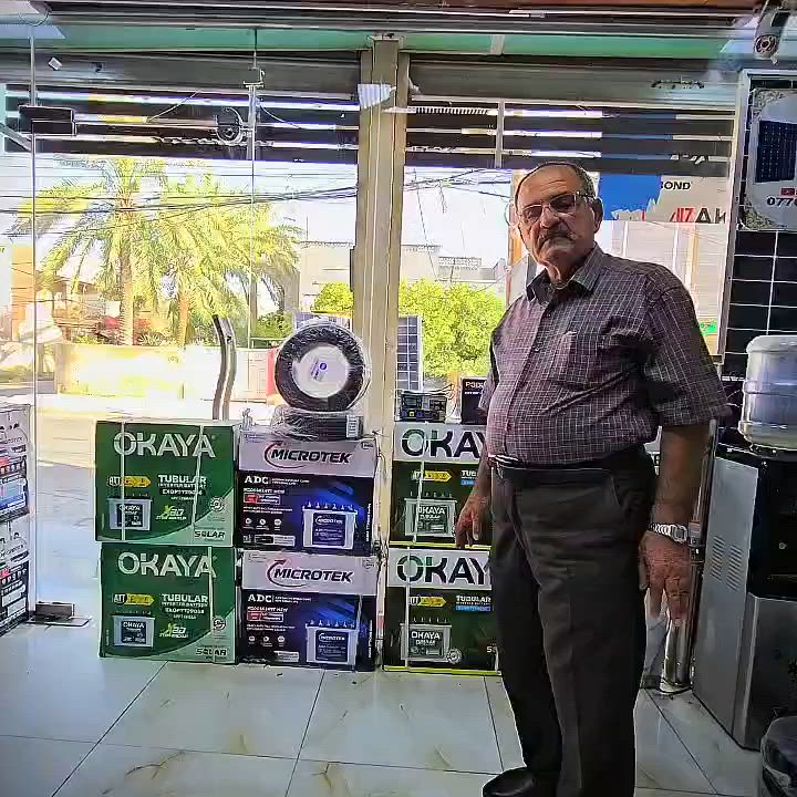 🎉 عرض خاص لغاية 28/6 🎉

🔥 خصم 10% على بطاريات التيوبلر 🔥

✅ بطارية جابستون 200 أمبير C10
السعر القديم: 285,000 د.ع
السعر الحالي: 256,000 د.ع

✅ بطارية مايكروتك 200 أمبير
السعر القديم: 260,000 د.ع
السعر الحالي: 235,000 د.ع

✅ بطارية أوكايا 260 أمبير
السعر القديم: 285,000 د.ع
السعر الحالي: 256,000 د.ع

✅ بطارية أوكايا 310 أمبير
السعر القديم: 315,000 د.ع
السعر الحالي: 284,000 د.ع

📍 فرع بغداد - حي الجامعة
شارع الربيع، قرب مطعم برج الجدي

📍 فرع ديالى - بعقوبة
خلف المحافظة، الشارع المقابل لثانوية الجواهري

📞 للاستفسار والحجز:
***********
***********
يوجد توصيل لكافه المحافظات

☀️ شمس الأصيل للطاقة الشمسية
تجهيز • تنصيب • صيانة منظومات الطاقة الشمسية
خبرة وكادر متخصص لخدمتكم
