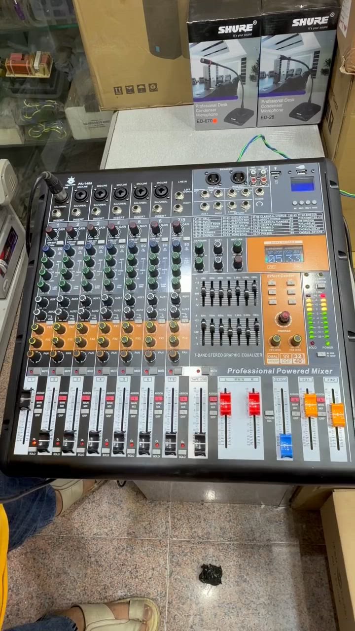 بفضل الله تعالى تم شحن ميكسر 🎛️ king audio 🎛️💯
1400 وات ⚡️🔋دبل افكت 99 نغمه تردد 🔊🔊⚡️
افضل ميكسر بفضل الله تعالى وبضمان الوكيل 💯💯
من مؤسسة غاسول للصوتيات المساجد 🕌📢🔊💯
للاخ المحترم الشيخ / نجاح عبدالله للمره 3 علي التوالي 👍💯
باقل سعر في مصر 💵💵💵💵💵
الاستفسار 
01273374306☎️
01228956313☎️
01030812550☎️


**إذا كنت صاحب هذا الإعلان وتريد حذفه لأي سبب، رجاءا أرسل رسالة إلى الدعم الفني**