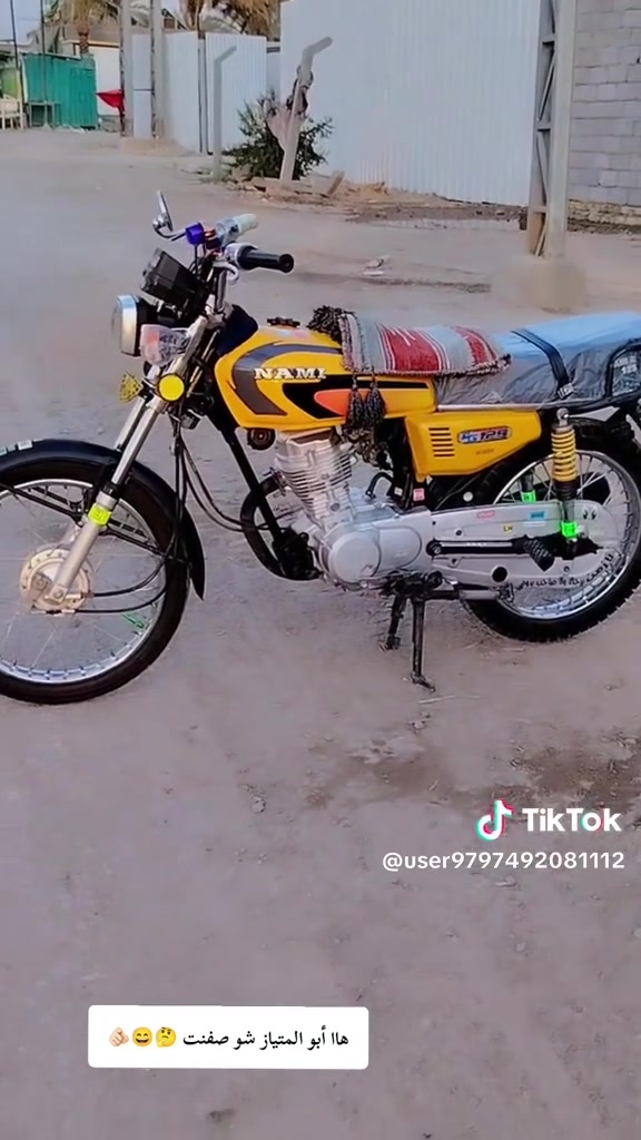 لبيع نامه شلامجه أصل موديل 25 وراق سكنر  دراجه بلاد مو تعمير  الدراجه شرط كفاله عامه من كلشي  سعره 850 المكان بابل الهاشميه ***********
