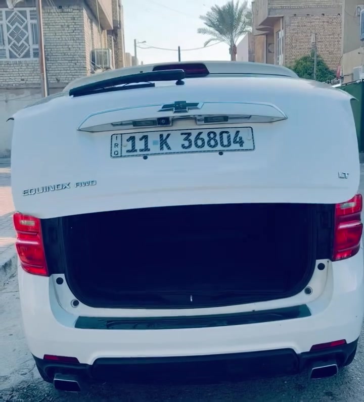 ﷽
السعر105 قفل قفل قفل 

ابلاش بالنسبه الموديلهه ونظافتهه

شوفر اكوينوكس2017

رقم بغداد بأسمي  وسنويه جديدة

الحادث بسيط مرفق مع الصور

ماشيه78ميل

يعني بالكيلو متر128الف كيلو تقريبا

محرك المرغوب 3600 6 سلندر

كير ومحرك مامفتوح كفاله

كامره شاشه كبيره

سستم سماعات صوت مع دمام بلاد

تبريد ثلج

كشنات تدفئه

تشغيل عن بعد

جنطه كهرباء

وهواي بعد بيهه  مواصفات

وبالعافيه عل الياخذهه ابلاش وجوه السوك

العنوان بغداد
***********
