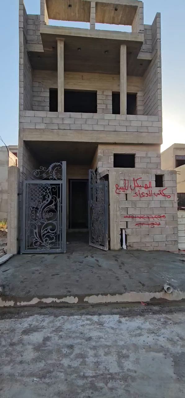 هيكل للبيع
موصل جانب الأيسر
يارمجه الشرقيه شريط الحمدانيه
خلف التجاري
مساحه 100متر
سند طابو ملك صرف
مكاتبه مع الشرعي
طابق ونص
يتكون
 مطبخ
هول
إستقبال
3 غرف نوم
صحيات داخليه صحيات خارجيه
مكتب الدعاء للعقار والبناء
موقع المكتب
يارمجه الشرقيه على شارع كركوك
الاتصال الاستفسار على الرقم
***********
***********
