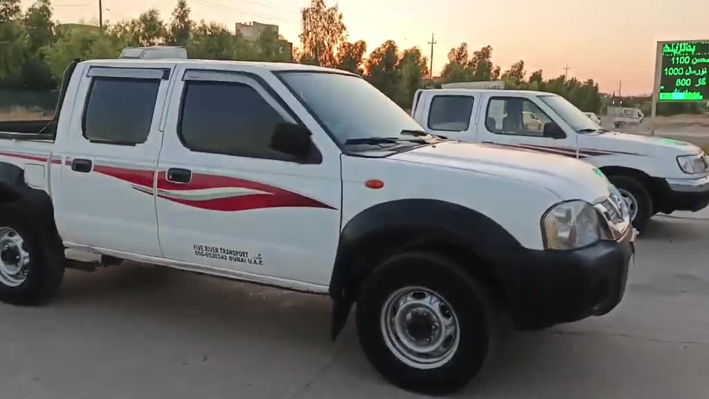 نيسان دبل ئاكسل مؤديل 2011 ليز دوپه
نمونه له جواني گير مه كينه به شرت ناو سوره جام كاره بي بي دعم بي له دراو نرخ 73 ما عامه له 

نيسان مؤديل 2004 مزيد كتاب مزيد له گه ل 
تبريت پاوار ته بريت له گه ل سويج 
مه كينه نه كروتو  بي دعم بي له دراو 
چه كوش پي وه ني لؤكه ناو په كت نه بو مي به 
نرخ 53 ما عامه له 
ناو نيشان جمجمال***********
ئاسيا***********
