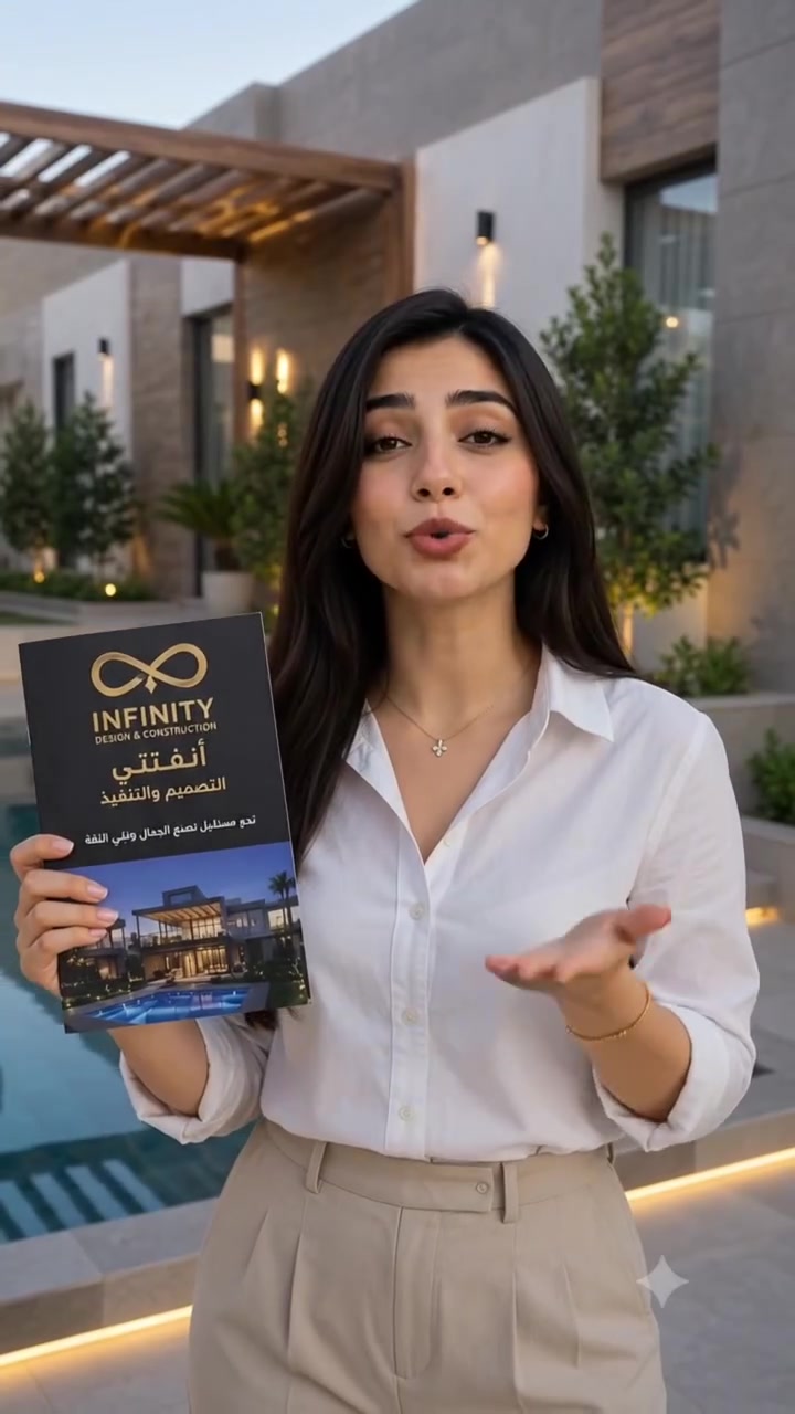 أنفنتي التصميم والتنفيذ 
نحو مستقبل نصنع الجمال ونبني الثقة ✨

نقدم لكم حلولاً متكاملة بأحدث التصاميم وأفضل المواد العالمية المعتمدة لتنفيذ جميع المشاريع الترفيهية والسكنية والتجارية في جميع أنحاء العراق 🇮🇶

🔹 تصميم وتنفيذ المزارع الترفيهية
🔹 تصميم وتنفيذ الشاليهات والفلل الفاخرة
🔹 تصميم وتنفيذ المسابح بكافة أنواعها
🔹 تصميم وتنفيذ النافورات الراقصة والتفاعلية
🔹 تصميم وتنفيذ المدن المائية
🔹 تصميم وتنفيذ النوادي الرياضية والمطاعم والبنايات التجارية
🔹 تصميم وتنفيذ البيوت الخشبية
🔹 تنسيق الحدائق العامة وبناء الشلالات والمناظر الطبيعية

✅ كوادر هندسية وفنية ذات خبرة طويلة
✅ تنفيذ احترافي بأعلى معايير الجودة
✅ استخدام مواد من مناشئ عالمية معتمدة
✅ خدماتنا متوفرة في جميع المحافظات العراقية

📞 للتواصل والاستفسار.     ***********

 الإبداع يبدأ من هنا
