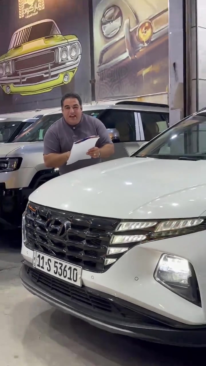 🚘🔥 توسان موديل 2023 📅 الثلاثاء | 28/07/2026 ✨ جميع التفاصيل والمواصفات موضحة داخل الفيديو. 📞 للاستفسار: ☎ 6322 ☎ *********** ☎ *********** ☎ *********** ☎ *********** ☎ *********** ☎ *********** #سيارات #بغداد #سيارات_العراق #محافظات_العراق #سبورتج #اكسبلور #لانكروزر #fyp #تويوتا #النترا #العراق #Toyota #كاس_العالم #تاهو #أفالون #Hybrid #BYD #Avalon #سيارات_فخمة #هايبر
