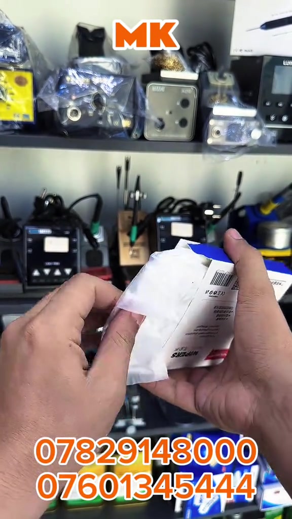 🧼 وفرنا لكم YAXUN YX-225 ✨ حافظ على نظافة أجهزتك ونتائج صيانة احترافية مع YAXUN YX-225، وهو قماش تنظيف احترافي خالٍ من الوبر، مصمم لتنظيف القطع الحساسة دون ترك أي آثار أو ألياف. ✅ خالٍ من الوبر لضمان تنظيف مثالي ✅ مناسب لتنظيف شاشات الهواتف والعدسات والقطع الإلكترونية الدقيقة ✅ ناعم وآمن على الأسطح الحساسة ✅ مثالي لفنيي صيانة الهواتف والإلكترونيات احصل على YAXUN YX-225 واجعل أدواتك وقطع الصيانة نظيفة دائمًا باحترافية. شركة محمد الخفاجي MK 📞 *********** 📞 *********** 📍 الحلة – شارع 40 – عمارة السلطانة 📍 الحلة – شارع المكتبات – عمارة الحمد
