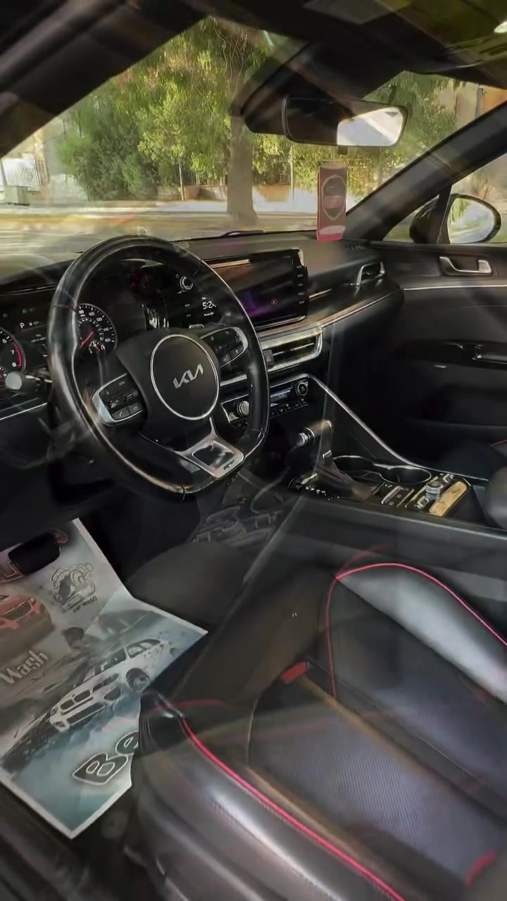 🧿 عـــلـى بــــركـــة الـــلـــه 🧿
‏🚘 K5 GT 2024 - فل مواصفات 🚘
�
محرك 2500 تيربو - وارد نظيف ومواصفات فول 

💎 الــــــمــــواصــــفــــات 💎
♦️ بانوراما فتحتين�♦️ داخل جلد بلادي�♦️ تدفئة وتبريد كشنات�♦️ تدفئة ستيرن�♦️ شحن لاسلكي�♦️ لايت زنون 3 عدسات�♦️ كشافات زنون�♦️ بك لايت LED�♦️ نظام ترحيب عند الاقتراب�♦️ فتح الجنطة عند الاقتراب�♦️ ماوس تحكم بنظام القيادة�♦️ شاشة كبيرة�♦️ كامرة خلفية�♦️ بصمة تشغيل�♦️ بصمة أبواب�♦️ تشغيل عن بعد�♦️ تحكم ستيرن�♦️ رادار أمامي للتوقف الذاتي�♦️ رادارات جوانب�♦️ تحديد المسار للقيادة الذاتية�♦️ رادار خلفي للتوقف الذاتي�♦️ ويل كب رياضي�♦️ سستم سماعات Bose�♦️ دبل اكزوز
‎📌 ملاحظة: ضرر السيارة مرفق مع السونار بالصور.

📞 للاستفسار والتواصل:�***********
سيف الحسوني
