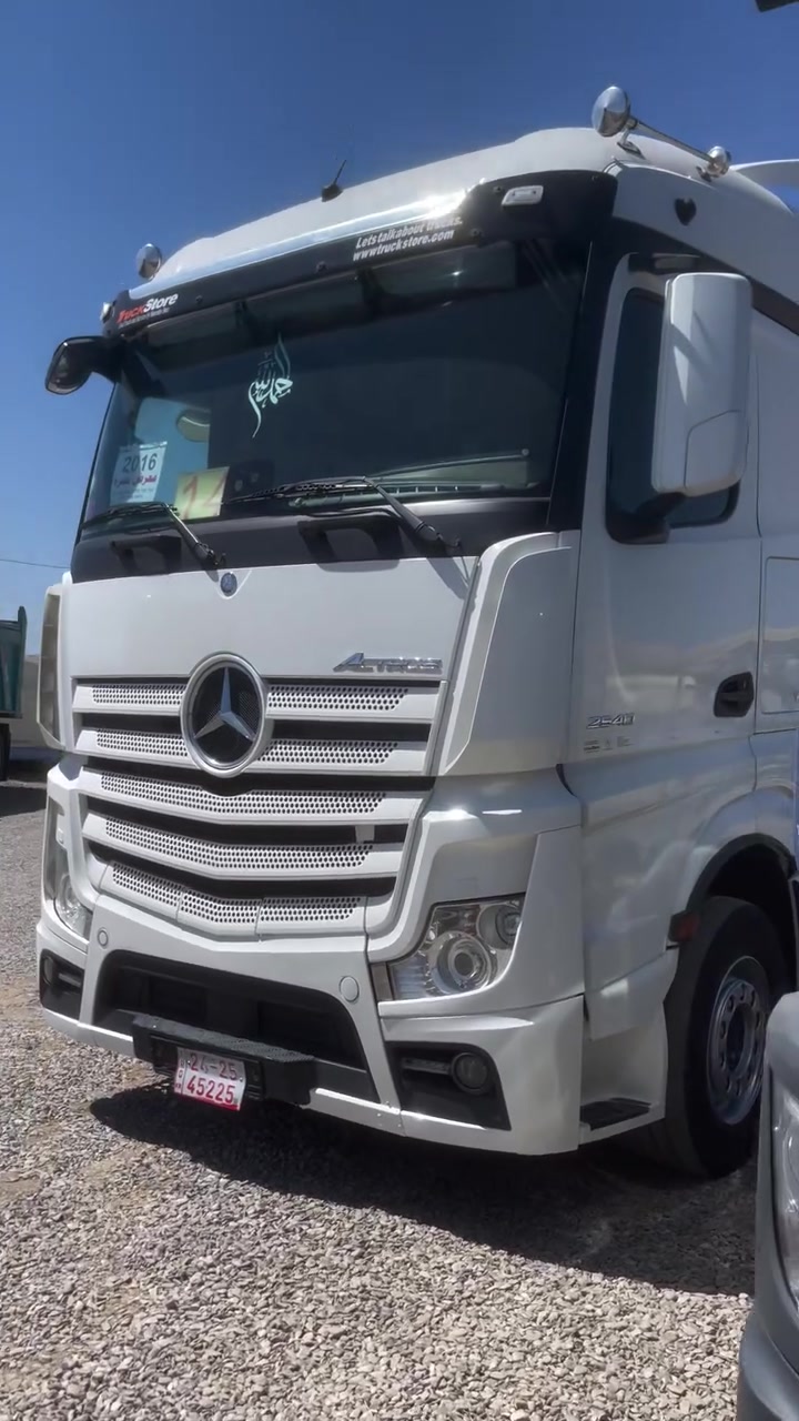 Actros 2017. 2540.  مقفول فول مواصفات عنوان السليمانية  ***********
