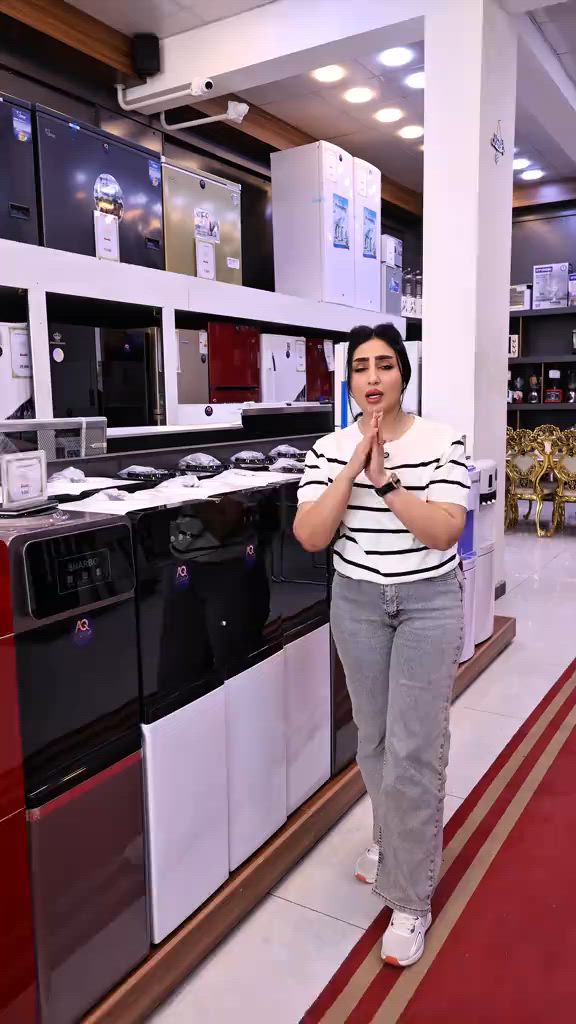 براد الريان زجاج   بقسط شهري ( مناسب جدآ ) 🔥 العنوان / بغداد - جميلة - شارع خير الله- قرب اسواق النخلة للاستفسار  *********** *********** ***********⁩
