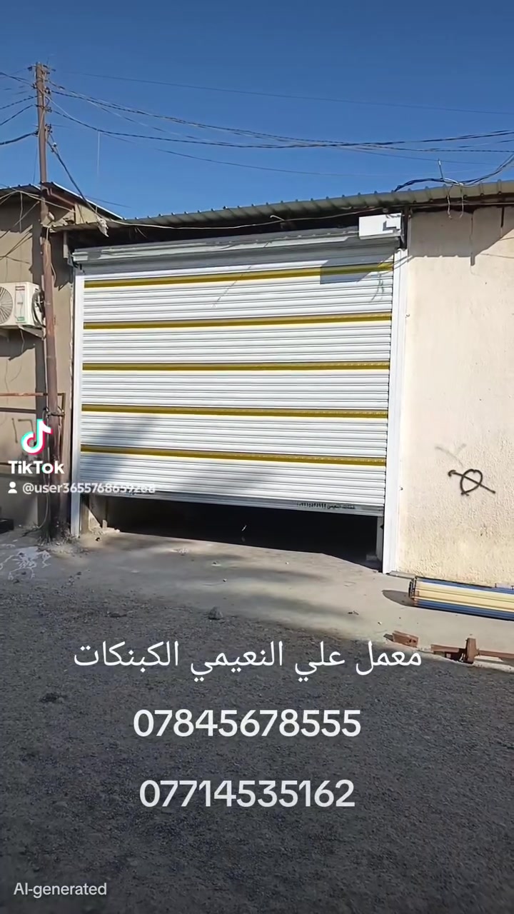 معمل علي النعيمي الكبنكات الحديد والميوم توفرالدينا ماطورات بسعار مناسبه وتصليح كافت الكبنكات   ***********  ***********
