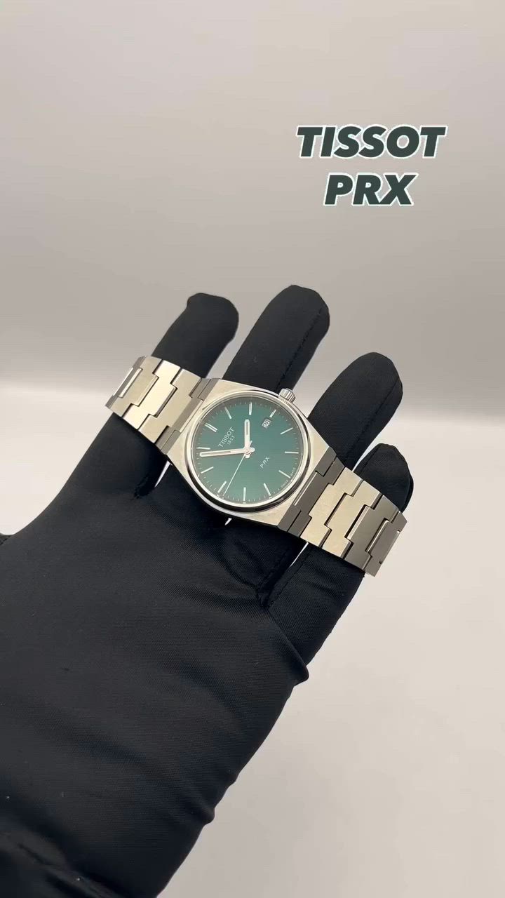 TISSOT PRX 💚
Diamètre 40 mm 
Verre SAPPHIR 
État Neuf Jamais Porté 

#montre #algeria #suisse #tissot


**إذا كنت صاحب هذا الإعلان وتريد حذفه لأي سبب، رجاءا أرسل رسالة إلى الدعم الفني**
