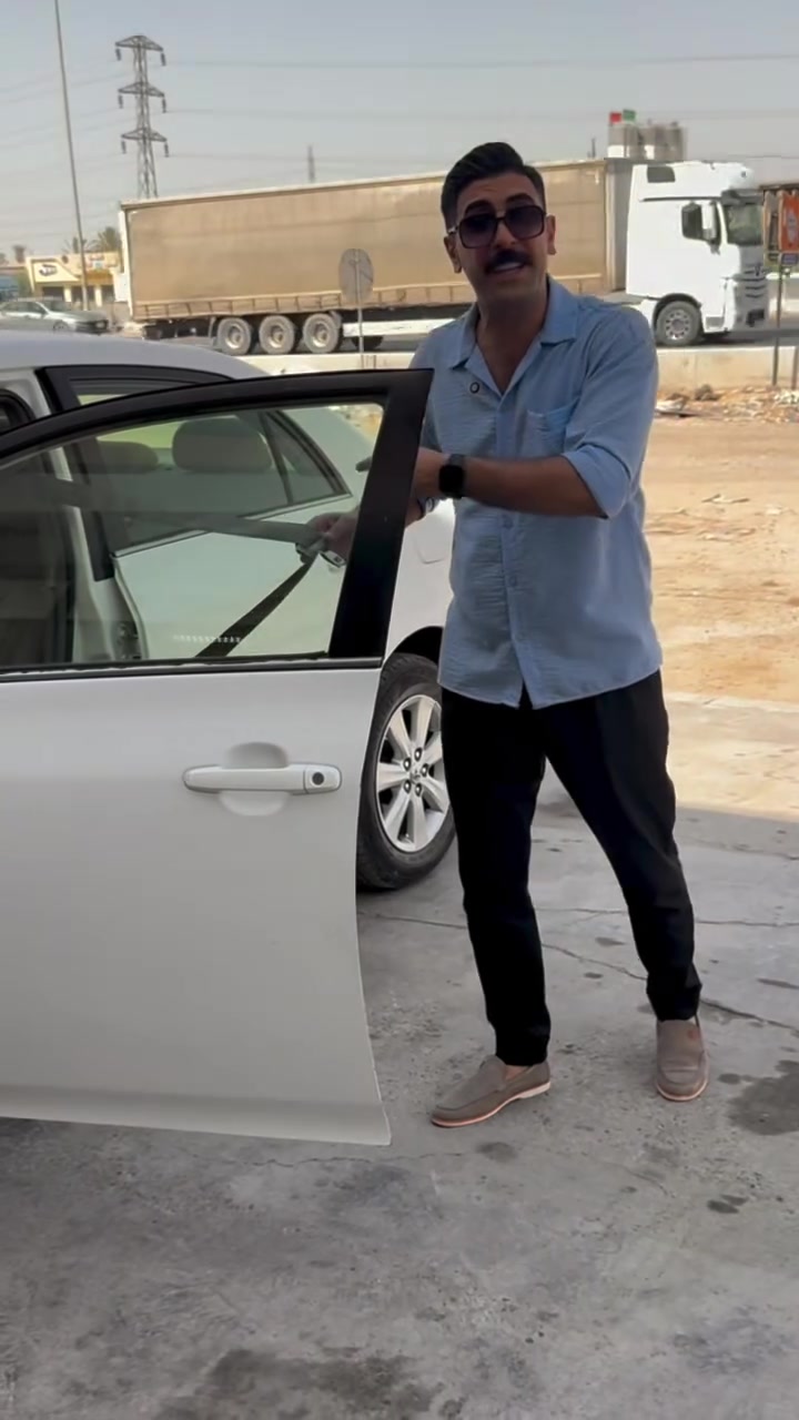 الاحزام مضوجك من ورة الصوت لان ملابسة وتريد تخلي شون مجان ‼️

📲 ( *********** ) 

📍 ( التاجي - قرب سيطرة الشؤون ) 

#اكسبلور #ترند #car #comedy #reels
