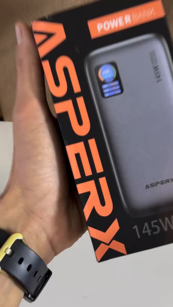 القوة والسرعة بين يديك! ⚡🔋
هل تعبت من انتظار شحن أجهزتك؟ نقدم لكم الوحش الجديد من Al-Shahm Premium: بنك الطاقة ASPERX بقدرة خارقة تصل إلى 145 واط!
لماذا تختار ASPERX؟
 سرعة لا تضاهى: شحن فائق السرعة لهاتفك، جهازك اللوحي، وحتى أجهزة اللابتوب التي تدعم الشحن عبر Type-C.
 سعة ضخمة: مع 24,000 مللي أمبير، ستبقى متصلاً طوال اليوم دون قلق.
 شاشة ذكية: تابع تفاصيل الشحن، نسبة البطارية، وقوة الخرج لكل منفذ مباشرة من الشاشة المدمجة.
 تصميم أنيق: متانة عالية وأداء احترافي يناسب استخدامك اليومي.
📍 متوفر الآن لدى Al-Shahm Premium في حي العامل.
🚚 تتوفر خدمة التوصيل لجميع مناطق بغداد والمحافظات.
للحجز والاستفسار، يرجى مراسلتنا عبر الرسائل أو وتساب ***********.
#AlShahmPremium #ASPERX #PowerBank #شحن_سريع #بغداد #حي_العامل #تقنية #اكسسوارات
