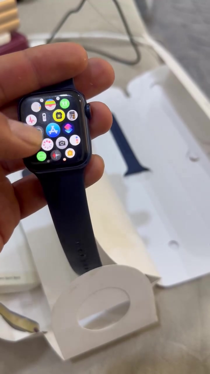للبيع Apple Watch Series 6 40mm 🔥

المواصفات:
- النسخة: شركة ابل لاصلي لاصلي
- اللون: ازرق كحلي Aluminum
- الحالة: نظيفة 10/10
- صحة البطارية: 97% 
- الملحقات: الكرتون + الشاحن الاصلي
الاستفسار اتصل اوتدلل
السعر250الف
***********
