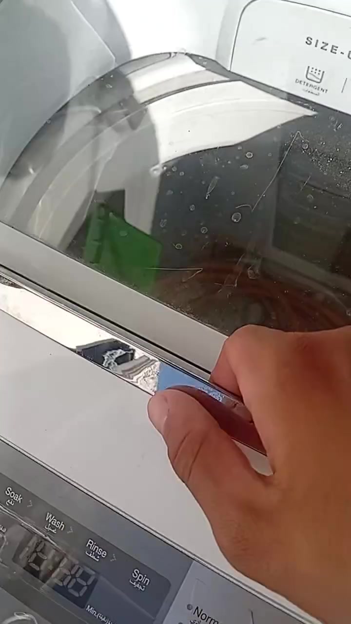 سلام عليكم غساله مستعمله شغاله افحص وخذ 
سعر ٣٠٠ نجف ***********
